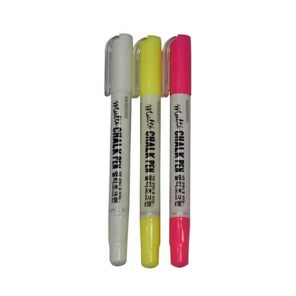 Mungyo Multi Chalk Pen Set-3Pcs / 10023-MBG-3