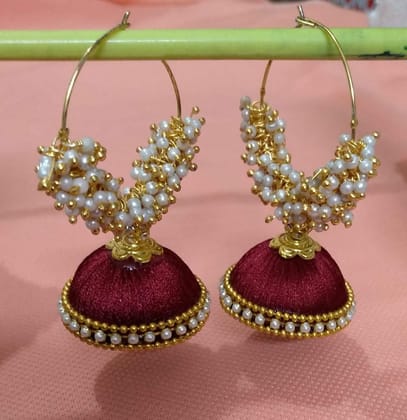 Grand Baali Jhumka with Dangling Loreals
