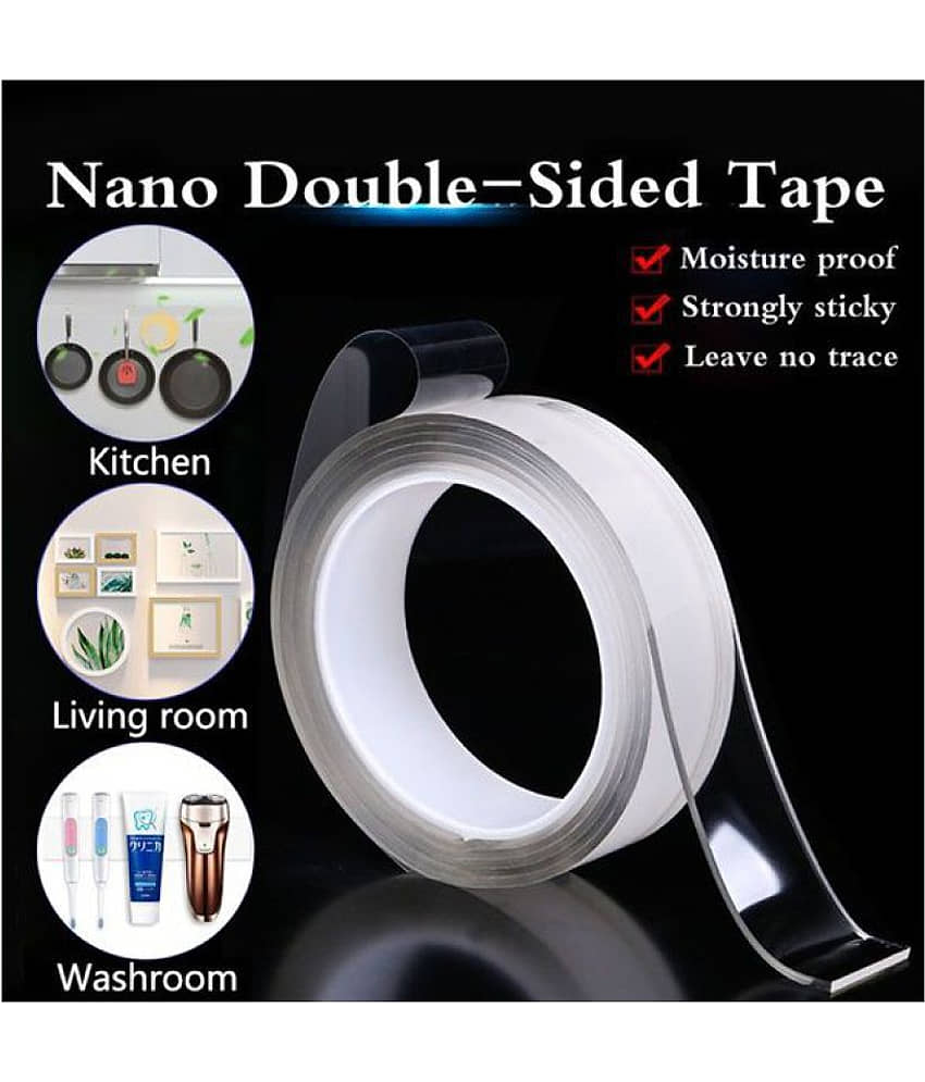 FSN-Double sided Nano Strong Grip Waterproof Traceless Removable Washable Adhesive Reusable Tape