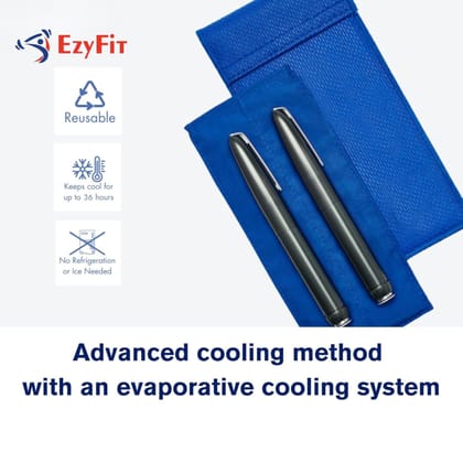 Ezyfit Insulin Cooling Pouch Travel Pouch for Diabetics | Travel Wallet for Diabetics