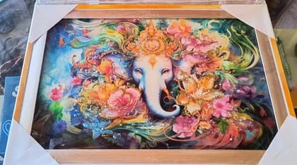 Lord Ganesha Framed Painting