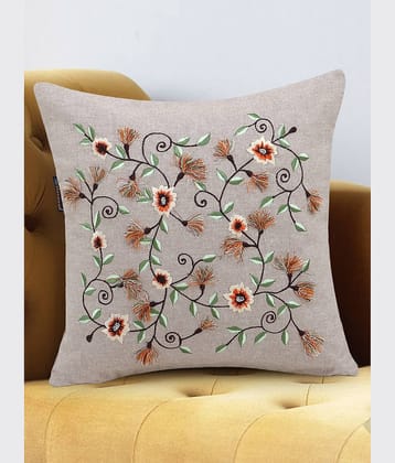mezposh Single Cotton Cushion Covers 40X40 cm (16X16)