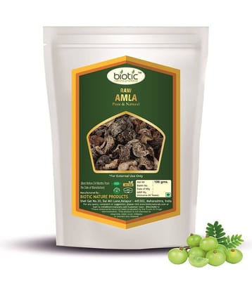 Biotic Raw Amla Dry - Indian Gooseberry for hair 100 gm