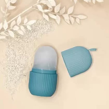 Elecsera 110 Face ice roller Ice Roller for Face & Eye Reusable Face Roller Massager (Multicolor)