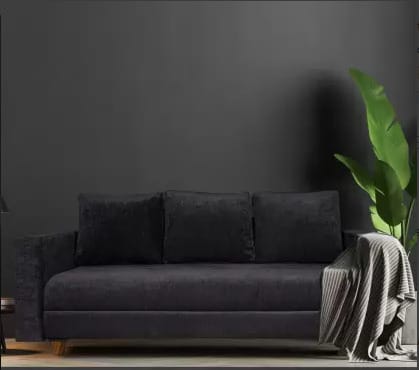Starlet Furniture 3 Seater Sofa (Finish Color - Blue)