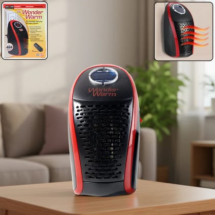Wonder Warm 400W Wall Plug Room Heater (Without Remote, 1 Pc) Wonder Warm 400W Wall Plug Room Heater (Without Remote, 1 Pc)