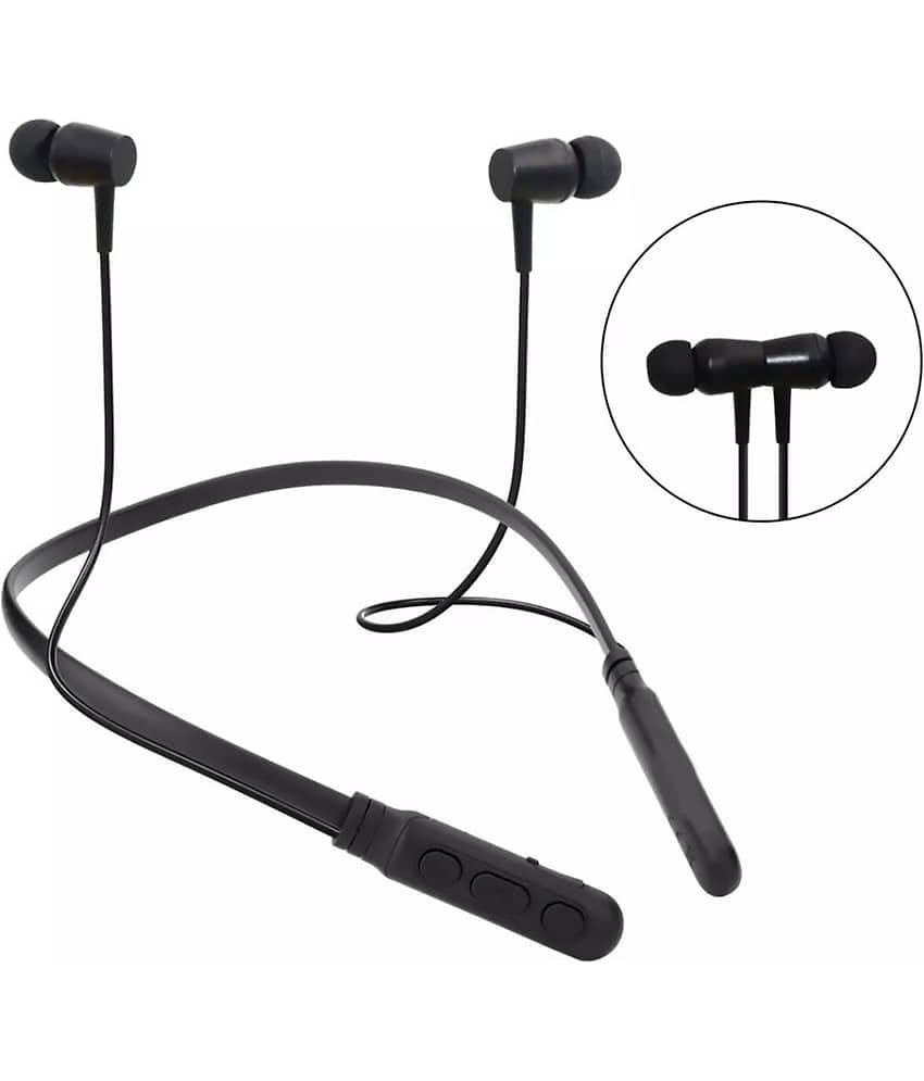 VEhop Eunity  Rebel In Ear Bluetooth Neckband 12 Hours Playback IPX4(Splash & Sweat Proof) Magnetic earpeice -Bluetooth V 5.0 Assorted