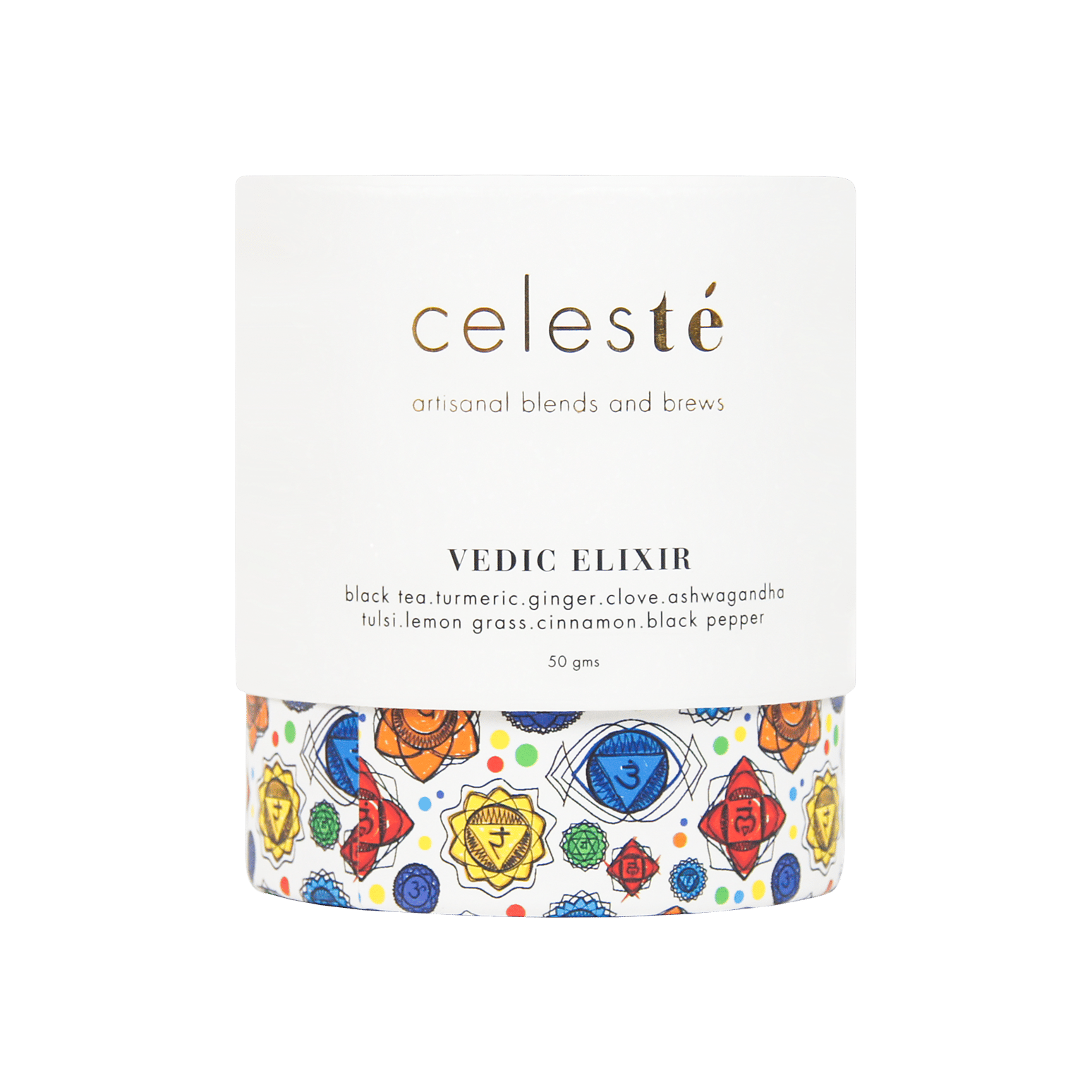 Turmeric Ginger Tea | Vedic Elixir-Loose Leaf (50gm) (20 to 22 Cups)