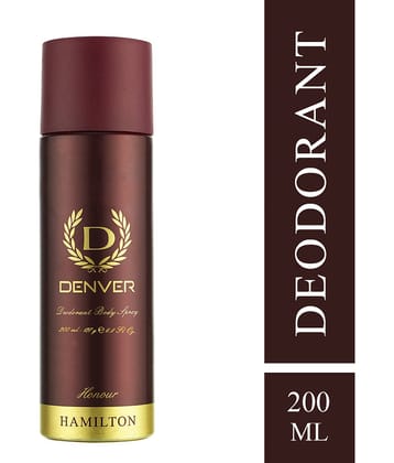 DENVER Honour Deo Long Lasting Deodorant Spray - For Men 200 ml, (Pack of 1)