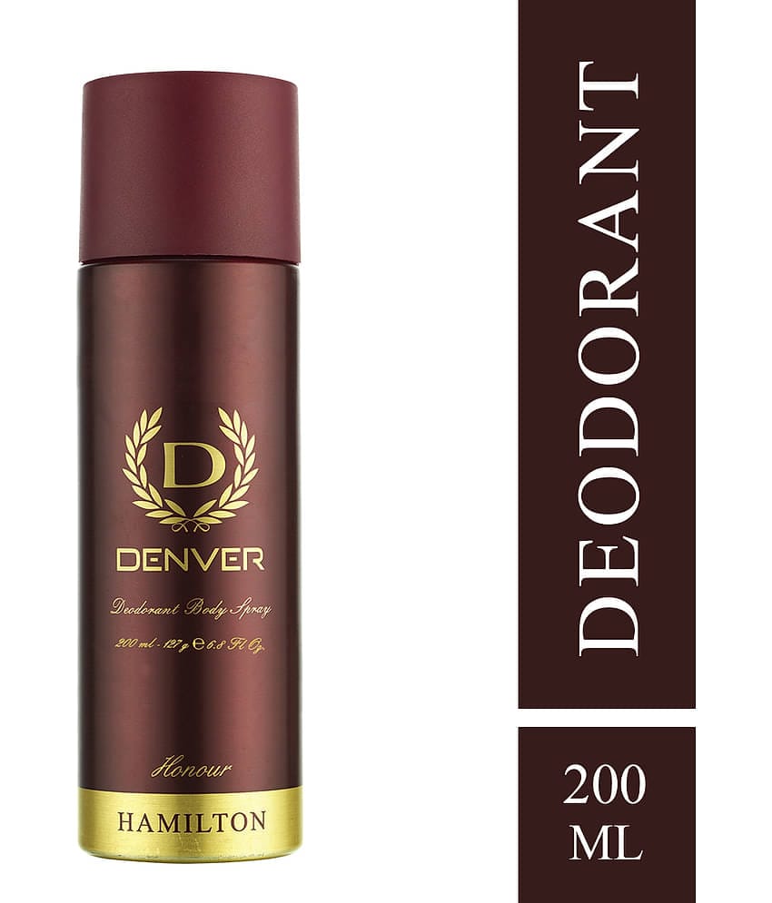 DENVER Honour Deo Long Lasting Deodorant Spray - For Men 200 ml, (Pack of 1)