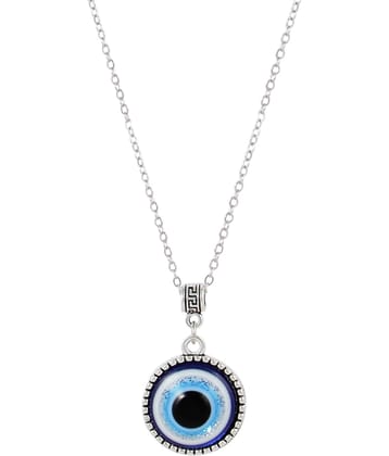 FASHION FRILL Silver Plated Chain ( Set of 1 )