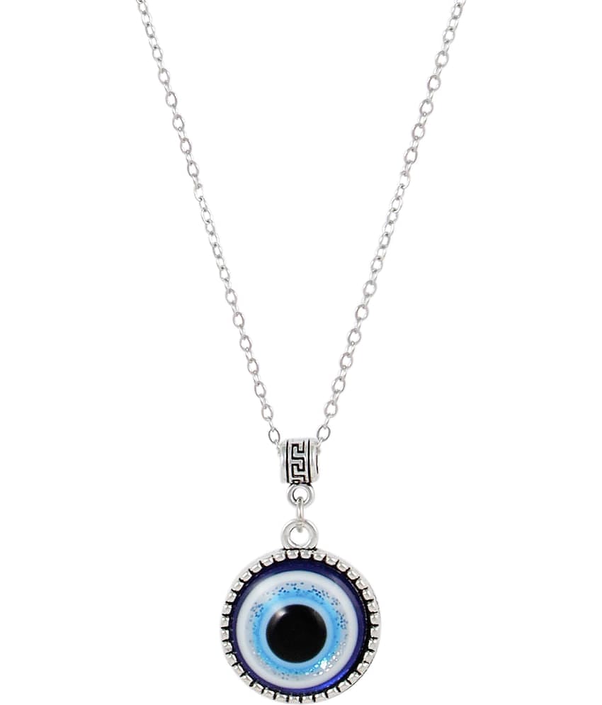 FASHION FRILL Silver Plated Chain ( Set of 1 )