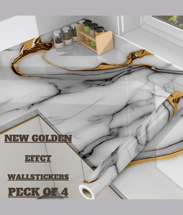 swipe n see Abstract Wallpaper ( 60 x 200 ) cm ( Pack of 4 )