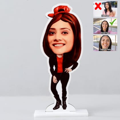 Personalised Woman Caricature