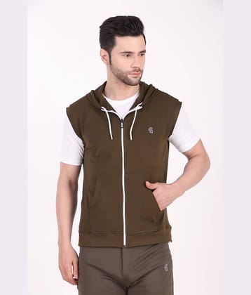 Forbro - Olive Polyester Regular Fit Men's Sports T-Shirt ( Pack of 1 )