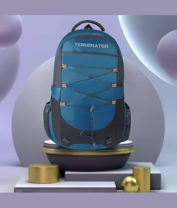 Fargo Blue Polyester Backpack ( 55 Ltrs )