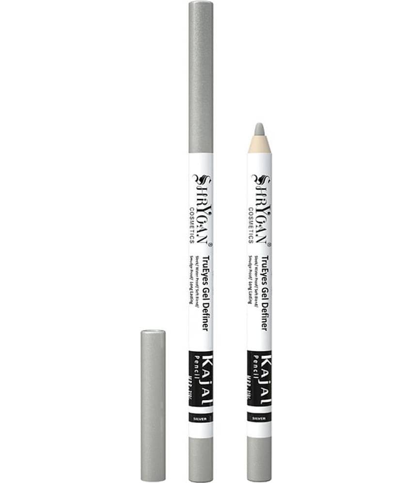 shryoan - Silver Natural Kajal 1 g Pencil ( Pack of 2 )