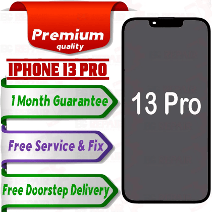 Apple iPhone 13 Pro  (display glass combo folder) Mobile Display LCD Screen With Touch.White