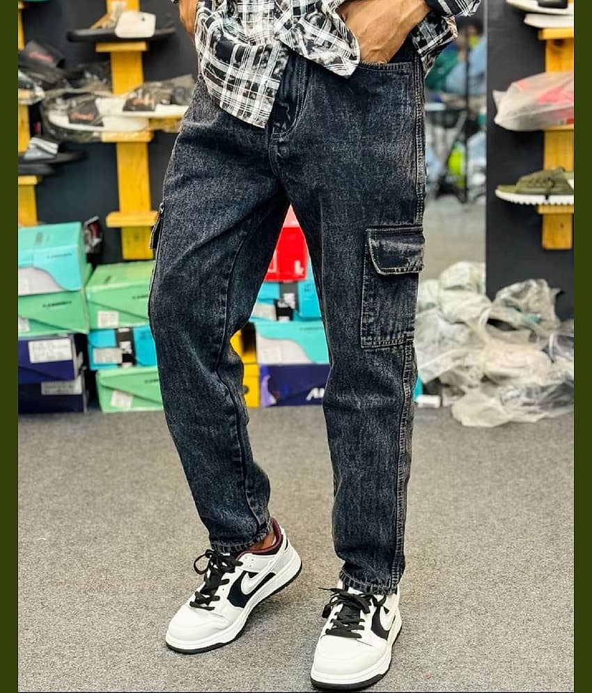 Gazal Fashions Basic Men's Jeans - Black ( Pack of 1 )