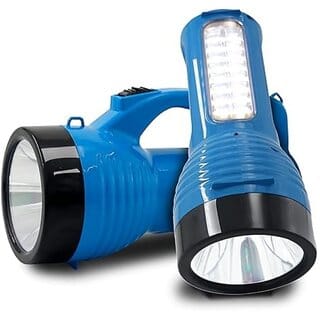 DAYBETTER 30Watt Torch Rechargeable With Cobe Light Emergency Light ( Pack of 1 )