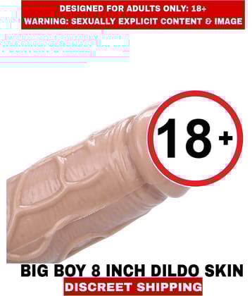 New Real Orgasm Double Big Boy 8inch Silicon Dildo Female Sexy Toy For Women