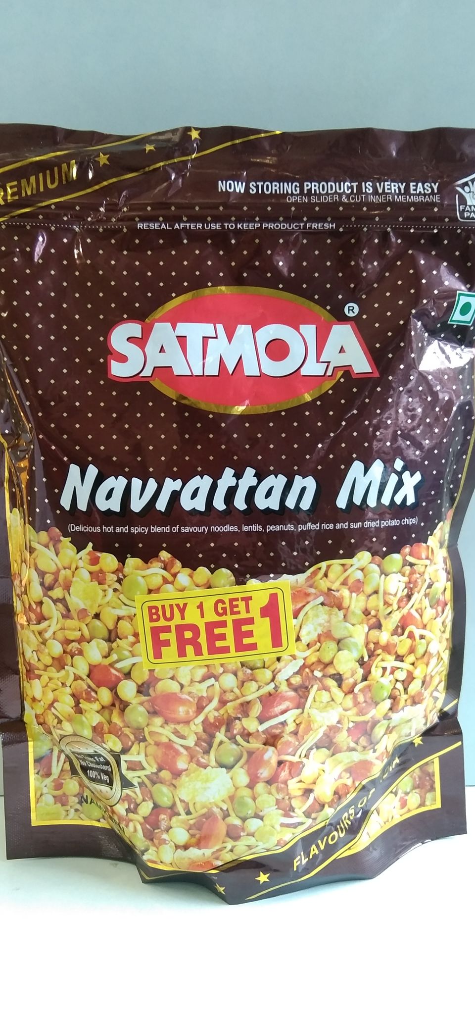 Satmola Namkeen Navrattan mix Buy 1 get Free 