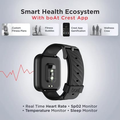 boAt Wave Pro Smart Watch boAt Wave Pro Smart Watch - Cherry Blossom