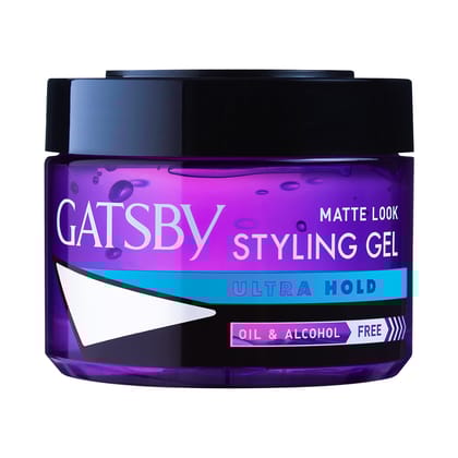 Gatsby Water Gloss - Ultra Hold, 300gm | Hair Styling Gel for Men Gatsby Water Gloss - Ultra Hold, 300gm | Hair Styling Gel for Men - Purple / 300 g (Pack of 1)