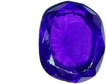 Real Seed 8 Ratti / 8 Carat Ceylon Quality Blue Sapphire Neelam Stone Original Certified Natural Gemstone (Original Photo)
