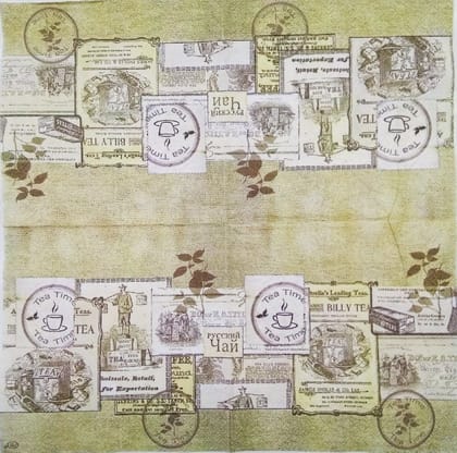 Decoupage Napkin / Tissue papers - 33cm by 33cm - GT1588
