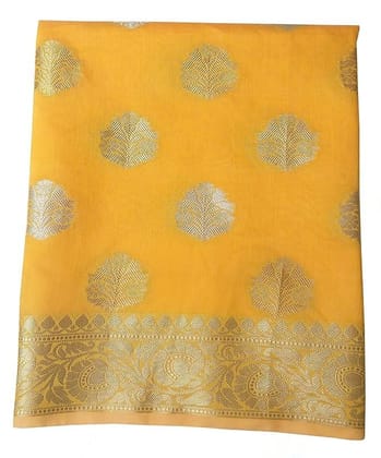 The SDF India Cotton Silk Zari Woven Women Dupatta
