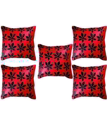 Belive-Me Set of 5 Polyester Cushion Covers 40X40 cm (16X16)