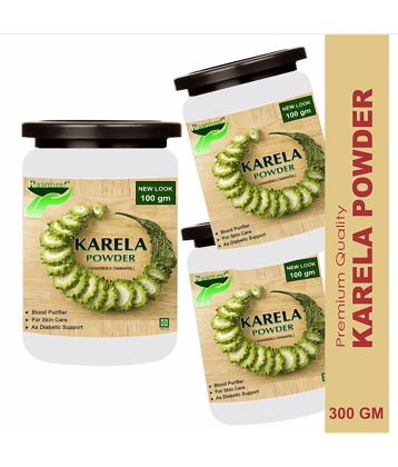 Rawmest Karela ( Bitter Gourd ) For Skin Powder 300 Gm Pack of 3