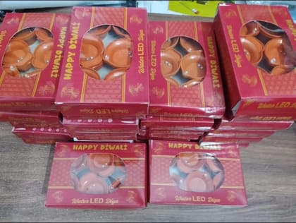 Water Diya 1 Box 6 PCS