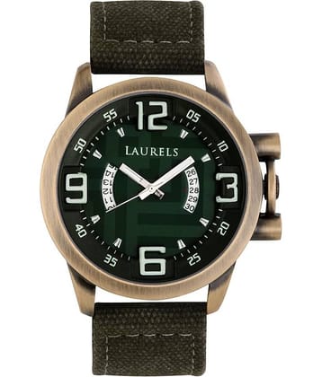 Laurels Europha Series Men's Watch (Lo-Eu-204)-Green