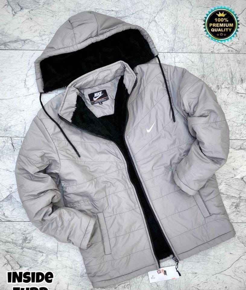 NIKE Jackets French Grey (Size -L)