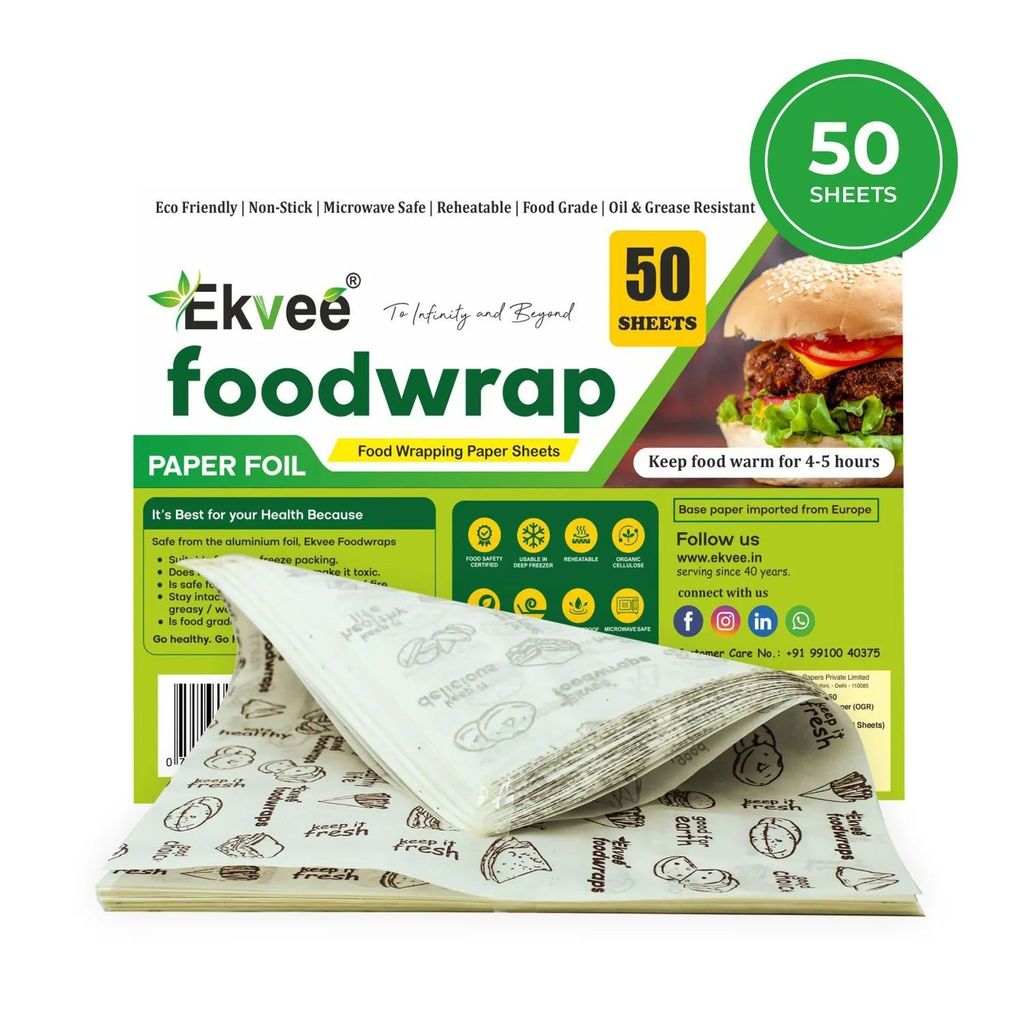 Food Wrapping Paper 50 Sheets Pack of-1