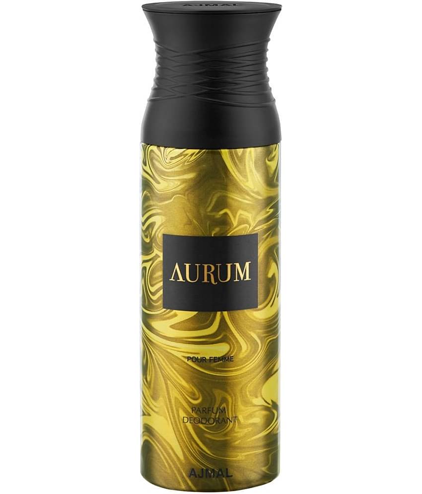 Ajmal Aurum Perfume Deodorant 200ml Body Spray Gift For Women Pack Of 1