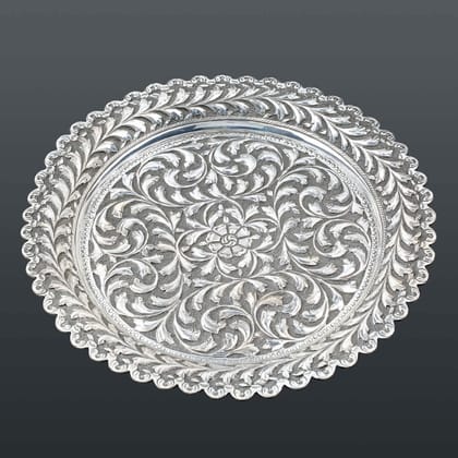 Thick scrollwork plate