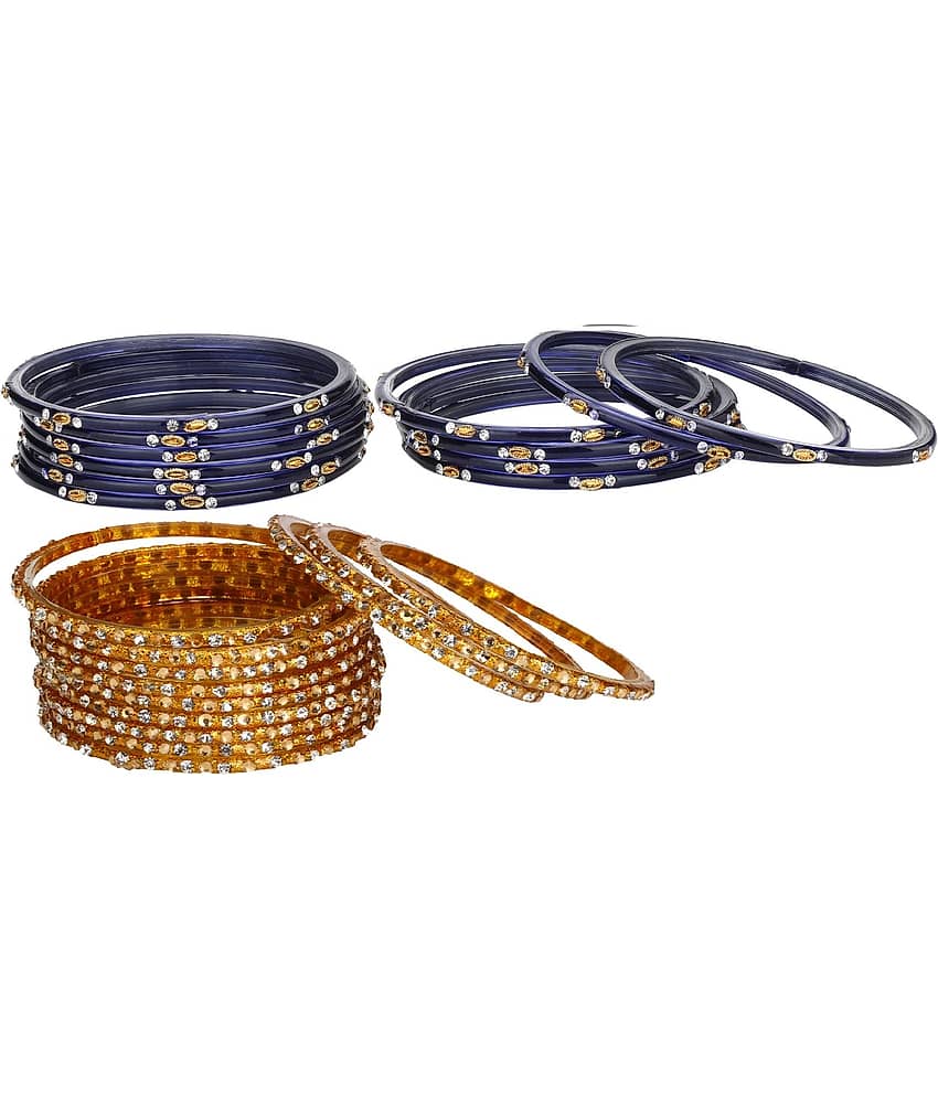 Somil Designer Wedding Fancy Glass Bangle Set For Party, Marriage, Function And Daily Use