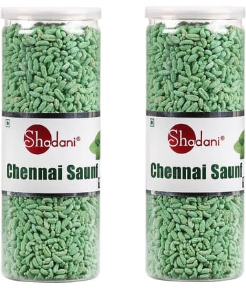 Shadani Chennai Saunf Can 200g (Pack of 2)