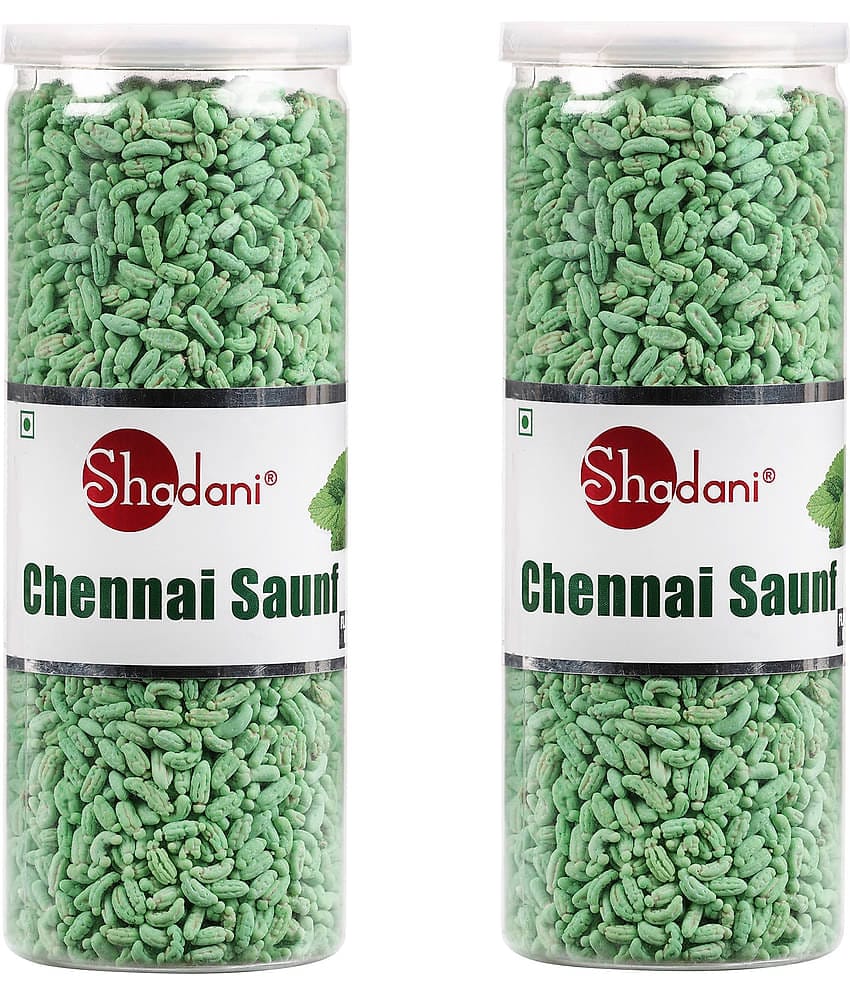 Shadani Chennai Saunf Can 200g (Pack of 2)