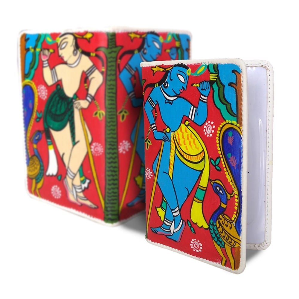 Kalighat Art on Passport Cover DIY Kit by Penkraft