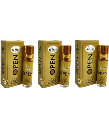 Al Hiza - Gulmohar Below 50ml Attar ( Pack of 3 )