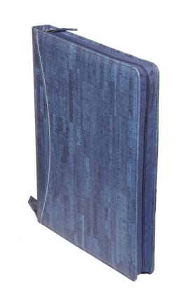 Sukeshcraft Pu Multiuse 25 File Sleeve for Documents, Certificates, Fixed Deposit Receipt, Portfolio B4 Size Documents Holder for Sports, Office, Home, School BLUE