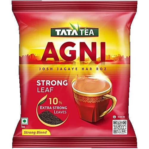 Tata Tea Agni | Strong chai With 10% Extra Strong Leaves | Black Tea | 500g