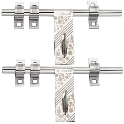 BUCKLER Stainless Steel Aldrop for Main Door| Gate| Kitchen | Bedroom Door|Office Door and Wooden Doors, Bubble Laser Print (14MM-3MM, 10 Inch)