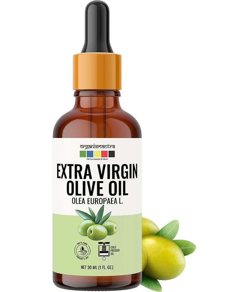 Organix Mantra Extra Virgin Olive Oil, 100% Pure, Natural & Cold Pressed Organic Oil, 30ML