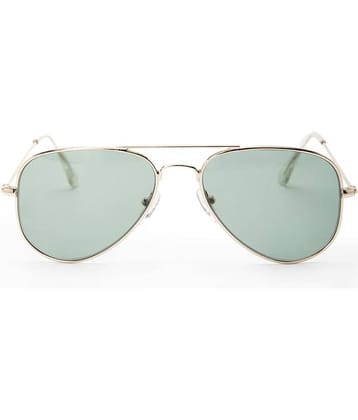 YourSpex - White Pilot Sunglasses Pack of 1