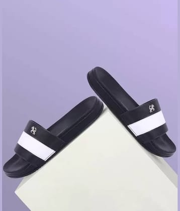 PERY PAO Black Men's Slide Flip Flop